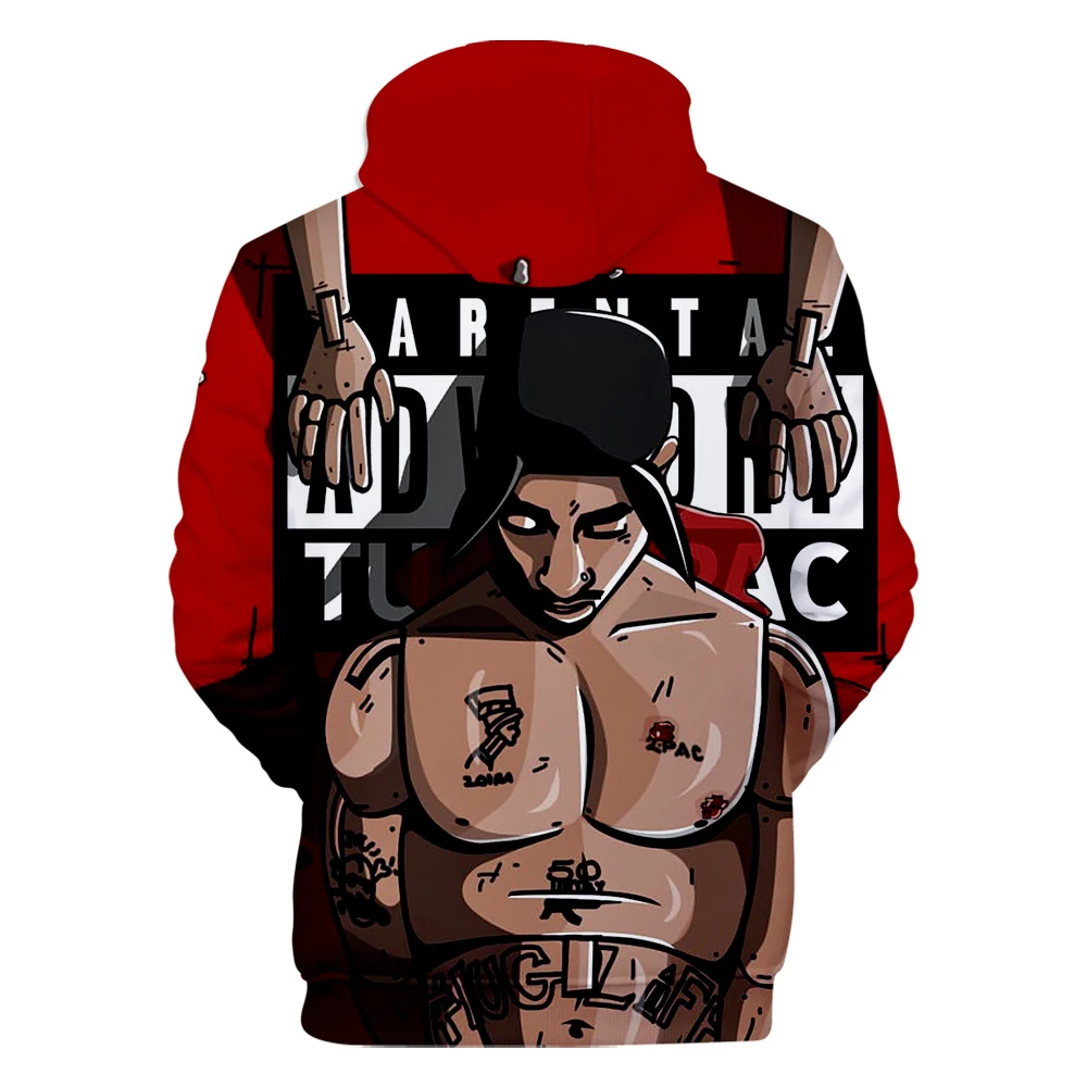 Личность гангста рэп 2Pac толстовки мужские s Толстовка Мужская/Женская гангста 2Pac Тупак Амару Шакур толстовки размера плюс