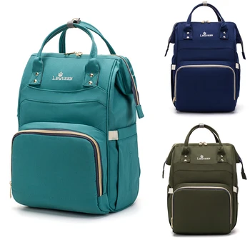 

LEQUEEN Diaper Bag Baby Care Mummy Maternity Bag Large Storage Travel Waterproof Antifouling Backpack Stroller Bag Nappy Bag