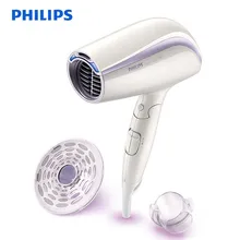 Фен для волос Philips BHC203/05 домашний отрицательный ион Уход за волосами с высокой мощностью складной холодный горячий воздух постоянная температура 6 передач