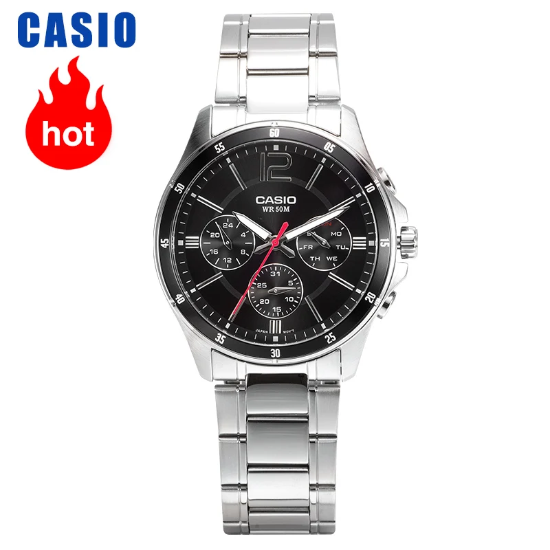 Najtaniej Zegarek casio męski business casual wskaźnik serii kwarcowe zegarki męskie MTP 1374D 1A