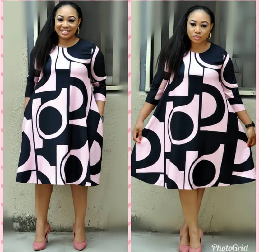 2019 африканская одежда костюмы Дашики с принтом Женская халат africain женская наряд