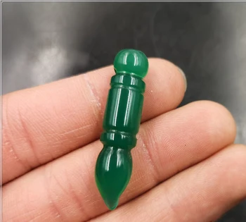 

Natural jade bone marrow small brush men and women exclusive design