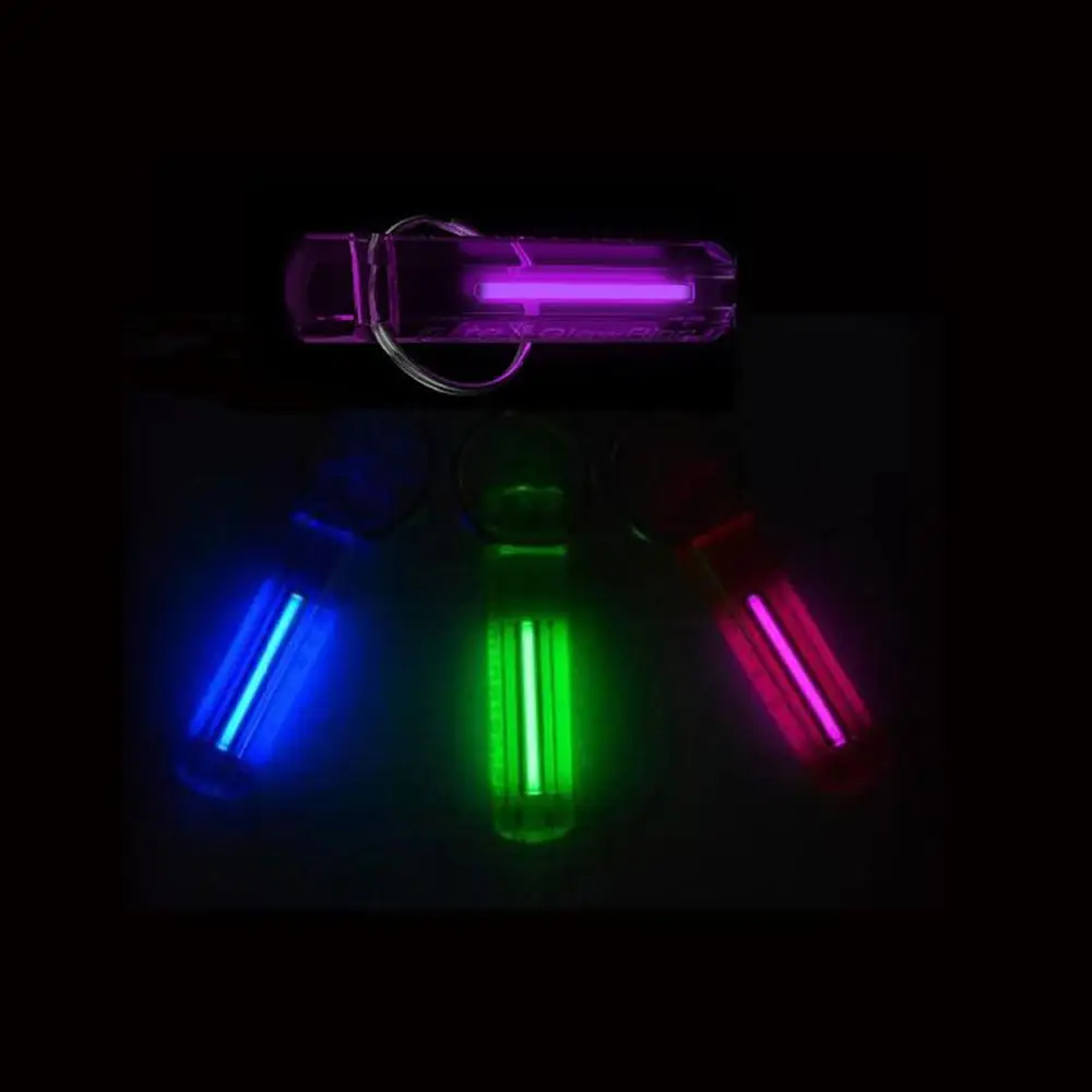 Ксеноновая трубка шланг трубка ксеноновая лампа флуоресцентный брелок Nite Glowring цветная оболочка компактный и легкий модный брелок