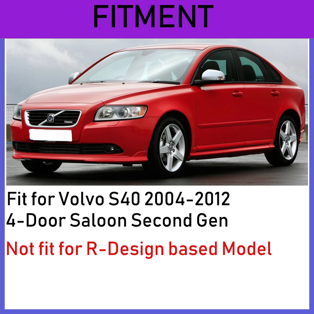 Автомобильные Брызговики для Volvo S40 2008-2012 Брызговики для Брызговики, аксессуары