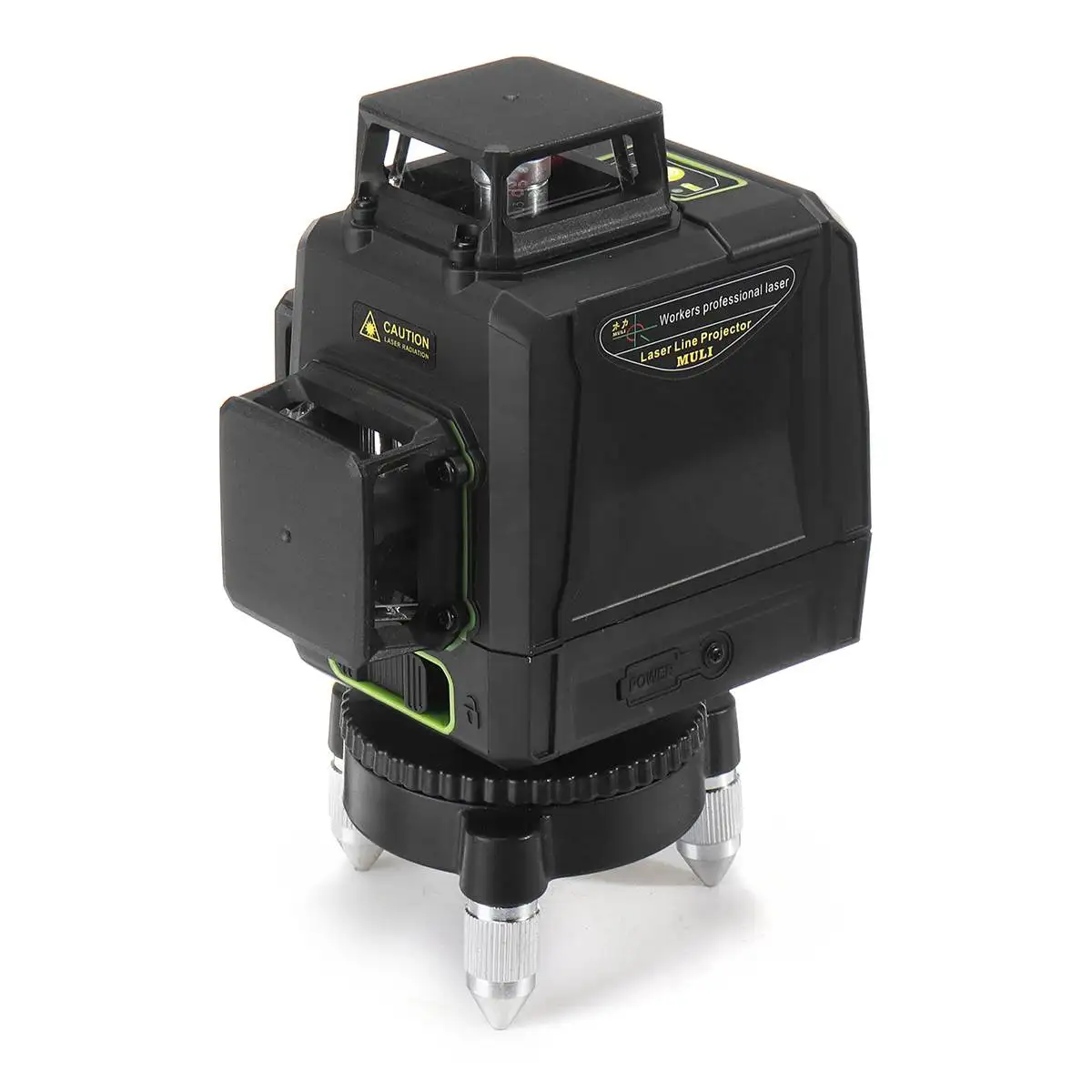 

12 Line Laser Level 3D Cross Line Rotary Green Horizontal And Vertical Cross Lines Laser Auto Self Leveling Indoors and Outdoors