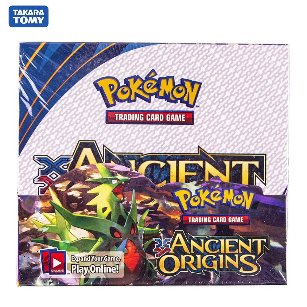 324pcs/box Pokemon Cards XY: Ancient Origins Booster Box Trading Card Game Collection Toys Various types of cards afbeelding