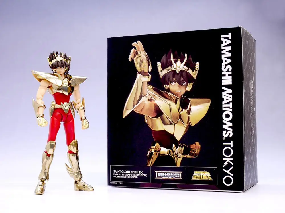 Originale Bandai Ex Saint Seiya Gold Pegasus Seiya Myth Cloth Tnt Limited Action Figure Model