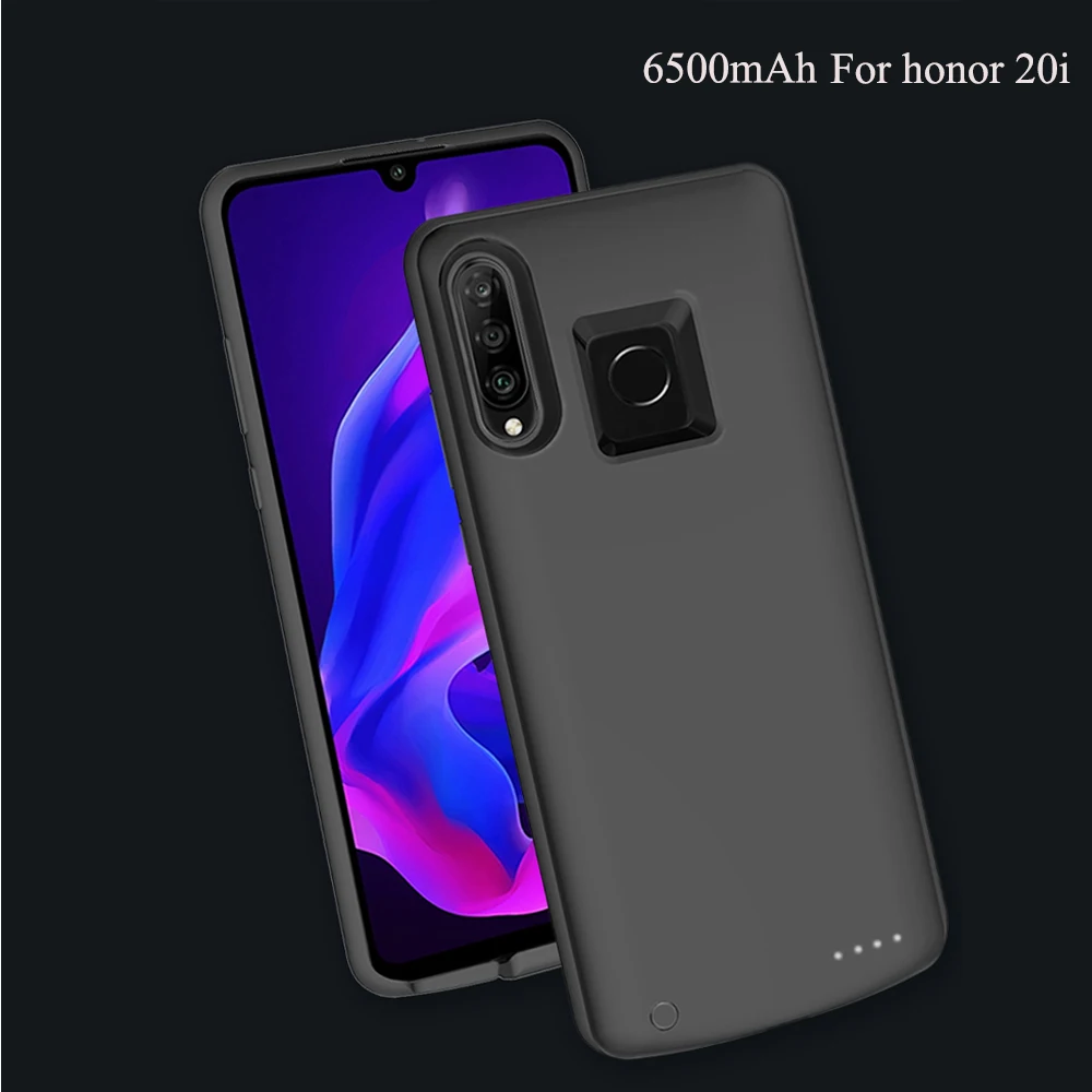 5000 мАч батарея чехол для huawei Honor 20i резервного копирования чехлы для портативного зарядного устройства для Honor 20 Lite 10i ударопрочный аккумулятор зарядное устройство чехол