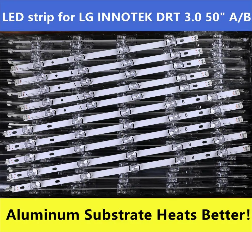 Новая светодиодная лента Innotek Drt 3 0 50 дюймов для LG 50LB5610 50LB650V 50LB653V 50LF5800 6916L 1978A 1779A 1982A
