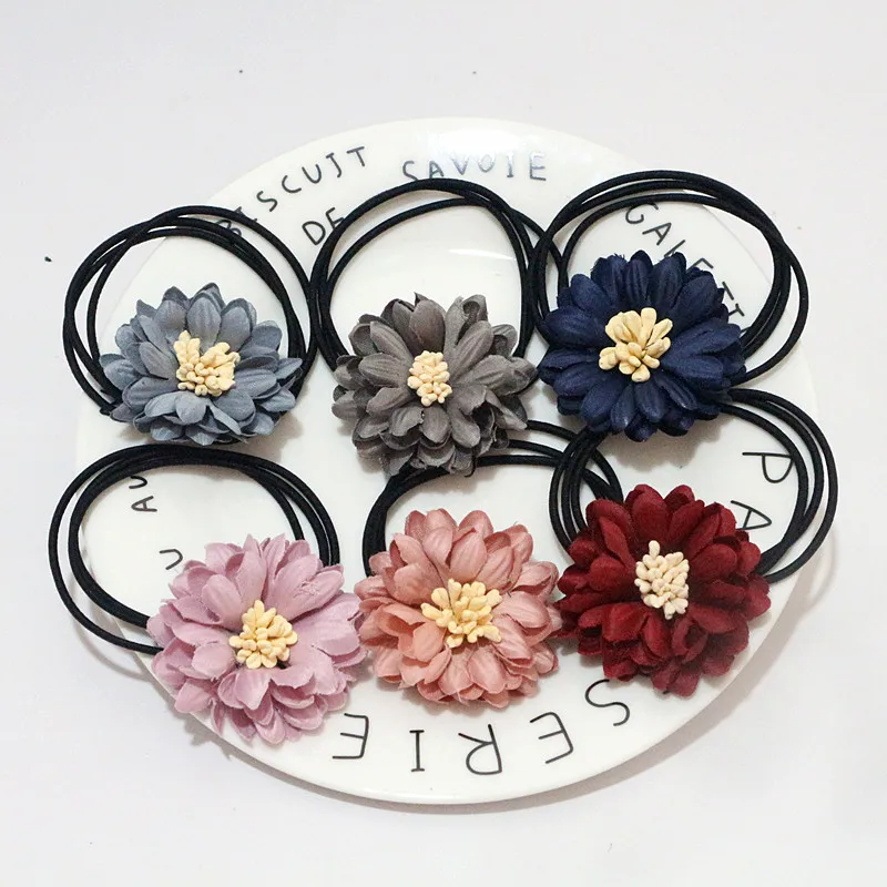 

Sunflower Girls Hairband Ponytail Holder Elastic Hair Bands Rubber Bands