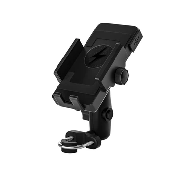 

Motorcycle Wireless Charging Mobile Phone Holder Fast Charging 12-32V Electric Vehicle Mobile Phone Navigation Bracket