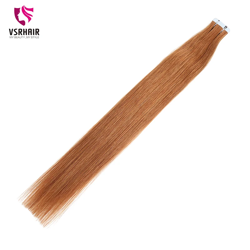 

VSR 100% Human Hair Tape in hair 10pcs 20pcs Machine Remy Double Drawn Thickness Bottom Tape Hair Extension