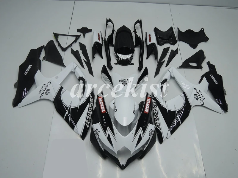 Полный комплект обтекателей из АБС-пластика подходит для SUZUKI GSXR600 GSXR750 08 09 10 R600 R750
