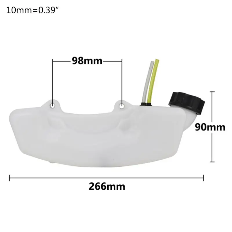 Grass Trimmer Medium Grass Trimmer 40-5(430) Brush Cutter Fuel Tank Assy Lawn Mower Spare Parts Fuel Tank Gas fuel tank