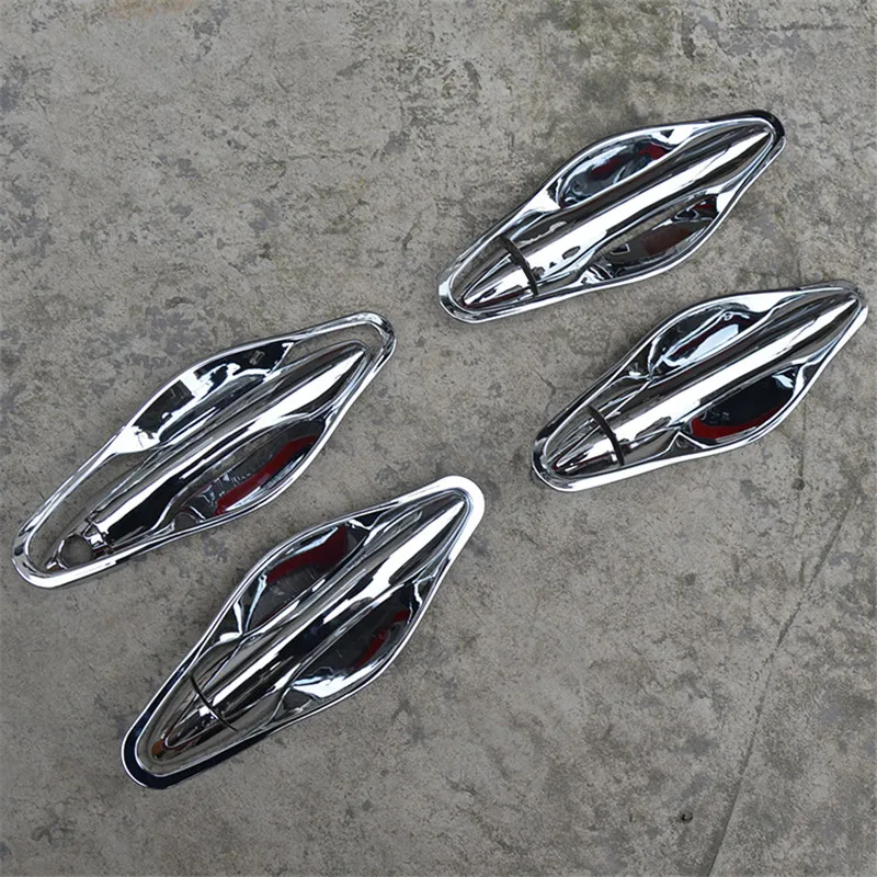 

ABS Chrome Door Handle Bowl Door handle Protective covering Cover Trim For Hyundai IX35 2011-2016 Car-styling