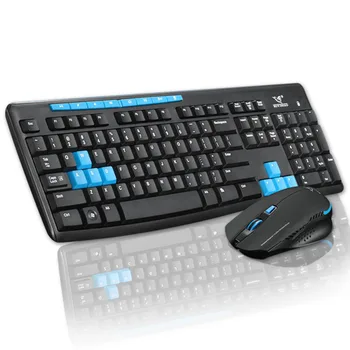 

HK3800 Wireless Mouse Set Power-Saving Desktop Computer Multimedia 2.4G Wireless Keyboard and Mouse Set