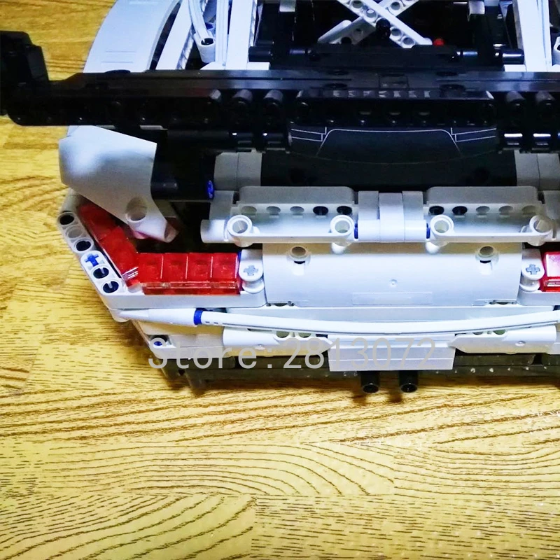 Гоночная машина Technic 3368B 2704 шт, модель уличного вида, блоки, игрушки, совместимые детские игрушки, 42056, 3368, 20001, 10570