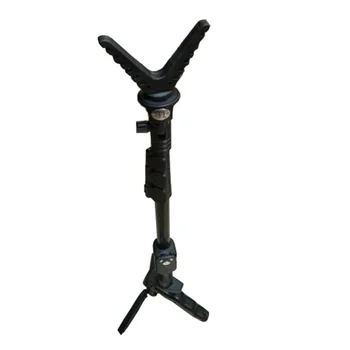 

Outdoor Hunting Accessories Bipod For Rifle Shooting Stick Rack V-Yoke Shooting Gun Rest / Rack Universal Camera Tripod