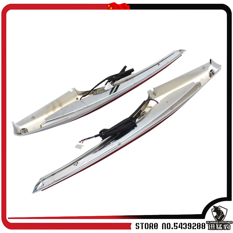 Motorbike Saddlebag Accent Swoop LED Light case for Honda Goldwing GL1800& F6B 12-15