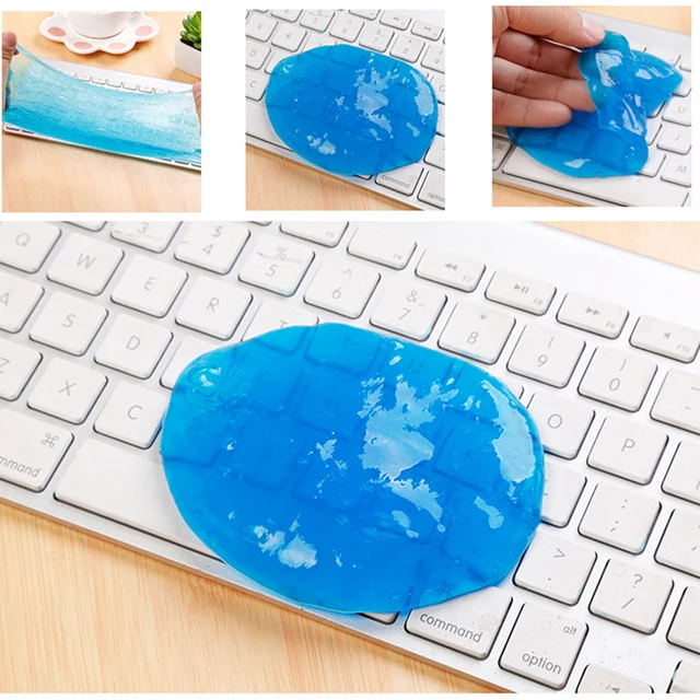60ml Lizun for Keyboard Slime Cleaner Glue Magic Gel Super Dust Clean Clay Mud Supplies Toys for Keyboard Laptop 5