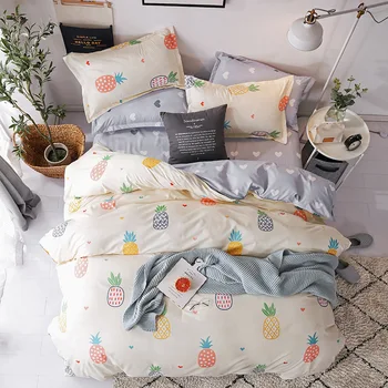 

Bedding four-piece gift wholesale aloe vera cotton sanding 4 sets of sheets quilt cover agent a generation