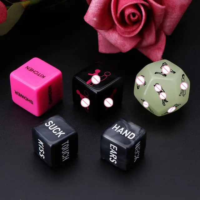 5pcs Sex Dice Fun Adult Erotic Love Sexy Posture Couple Lovers Humour Game Toy Novelty Party Gift 24BD 1