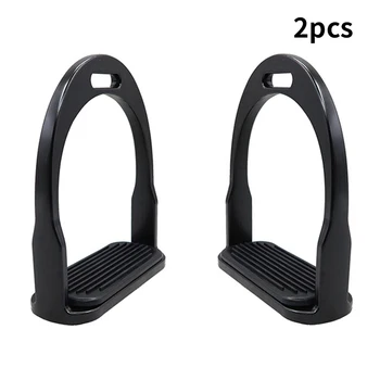 

2Pcs Riding Bracket Stirrups Horse Saddle Aluminum Flexible Durable For Hunting Non-Slip Horse Pedal Equestrian Safety Equipment