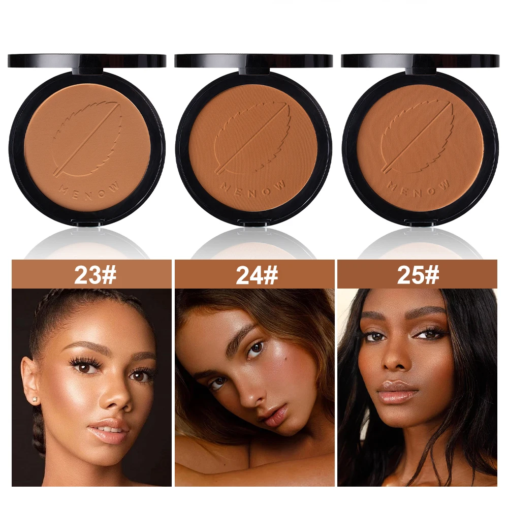 11 Colors Soft Translucent Compact Pressed Powder Face Contour Palette Finishing Powder Setting Makeup Bare Mineralize Cosmetic