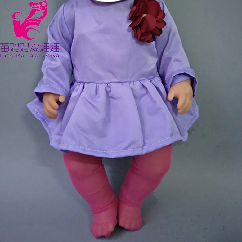  Doll clothes for 43cm Baby boy Born Doll pants clothes set baby girl Chritsmas gifts 18 inch girls 