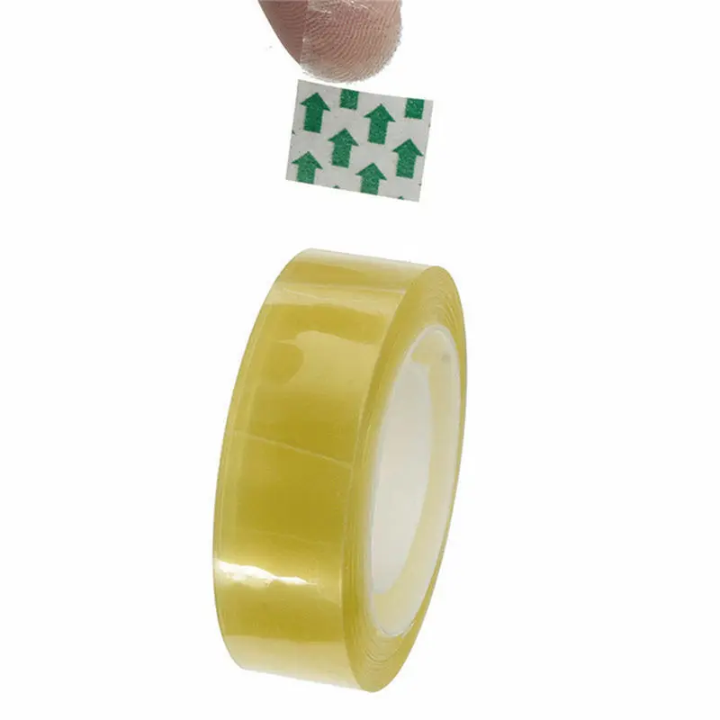 

2/4/6/8pcs18mm * 20m transparent tape does not change color yellow moisture-proof anti-fouling stationery office student tape