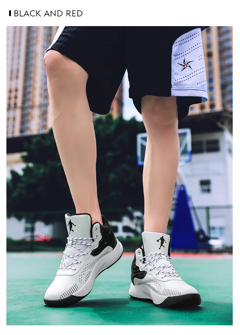 Профессиональный Jordan Баскетбольная обувь Для мужчин с высоким берцем амортизирующие кроссовки для баскетбола кроссовки удобные баскетбольные ботинки