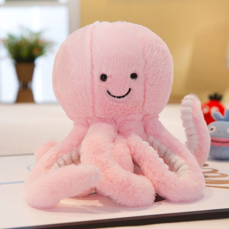 

Customizable 2019 New Style Creative Doll Rabbit Fur Octopus Children Toy Doll Gift