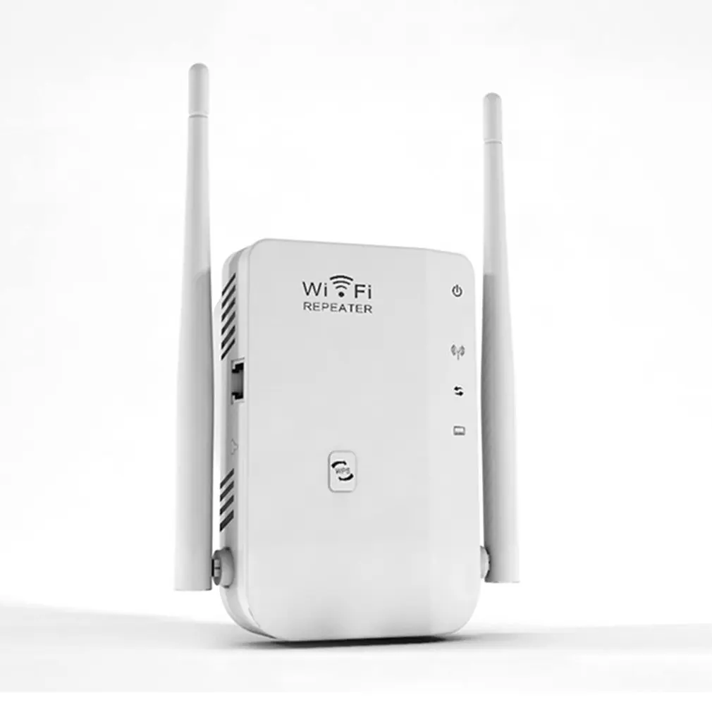 

300M Dual Antenna Wifi Repeater Wireless Signal Amplification Extended Signal Booster Professional Fashion