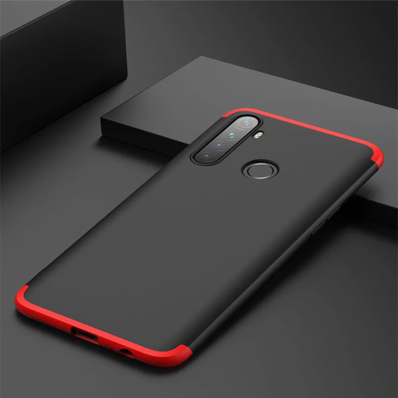 Ударопрочный чехол с полной защитой 360 градусов Realme C3 Жесткий Чехол из
