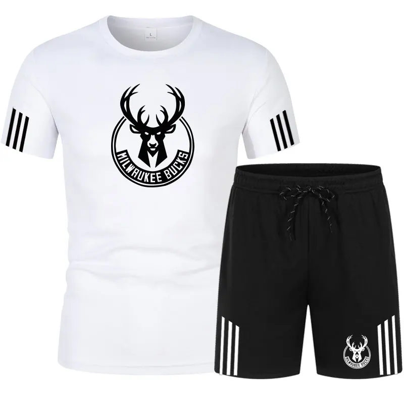 Men's 2Piece Cotton T-Shirt + Shorts