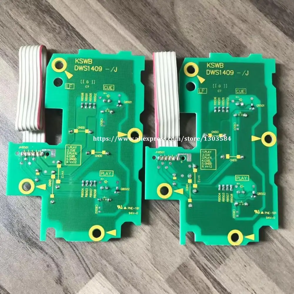 2 шт. для PIONEER CDJ2000 Play/Cue PCB в сборе монтажная плата KSWB DWS1409-/J, AXJ5