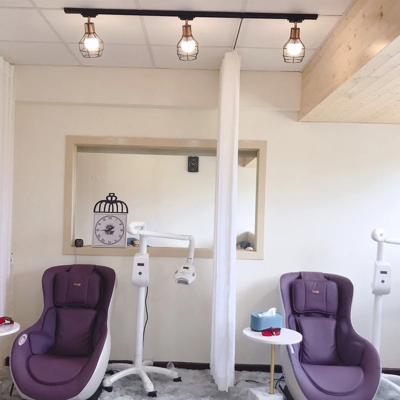 Description Picture 4 of itemRetro Industrial Led Track Light E27 Bulb Track Rail Spotlight LED Lighting Fixture for Clothing Shop Exhibition Display 85-240V