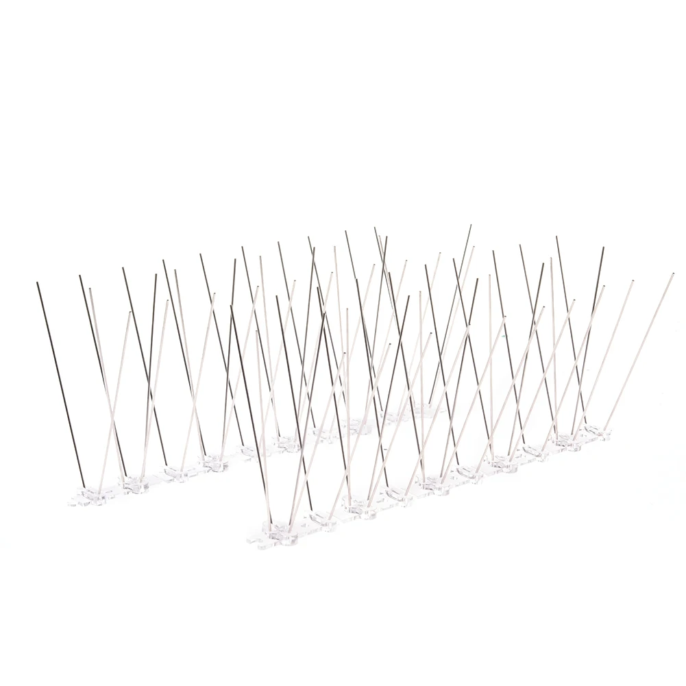 Поликарбонатные шипы для борьбы с голубями из нержавеющей стали | Дом и сад