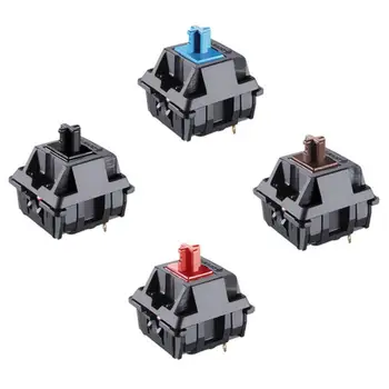 

8Pcs/Set Mechanical Keyboard Black Red Brown Green Shaft 3 Pin Button for Cherry Portable Keyboard Accessories