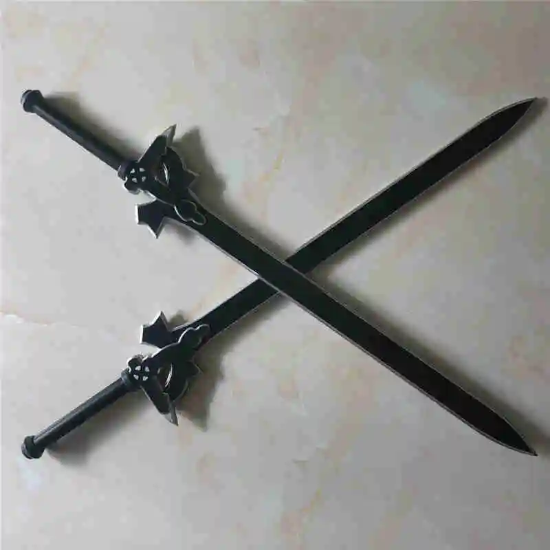 80 см меч искусство онлайн Сан 1: 1 Asuna оружие Kirigaya Kazuto Elucidator/Темный Меч для косплея
