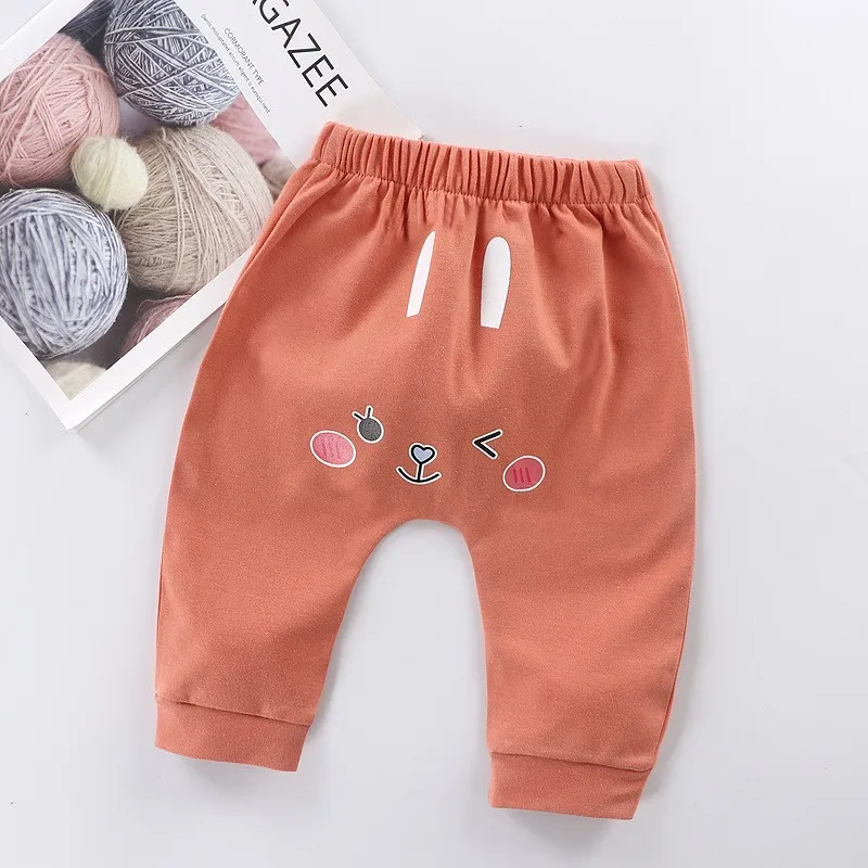Baby trousers cotton pants Newborn Baby Pants Spring Summer Harem Pants Kids Boys Girls Solid Color Pp Baby Cotton Children's Clothing