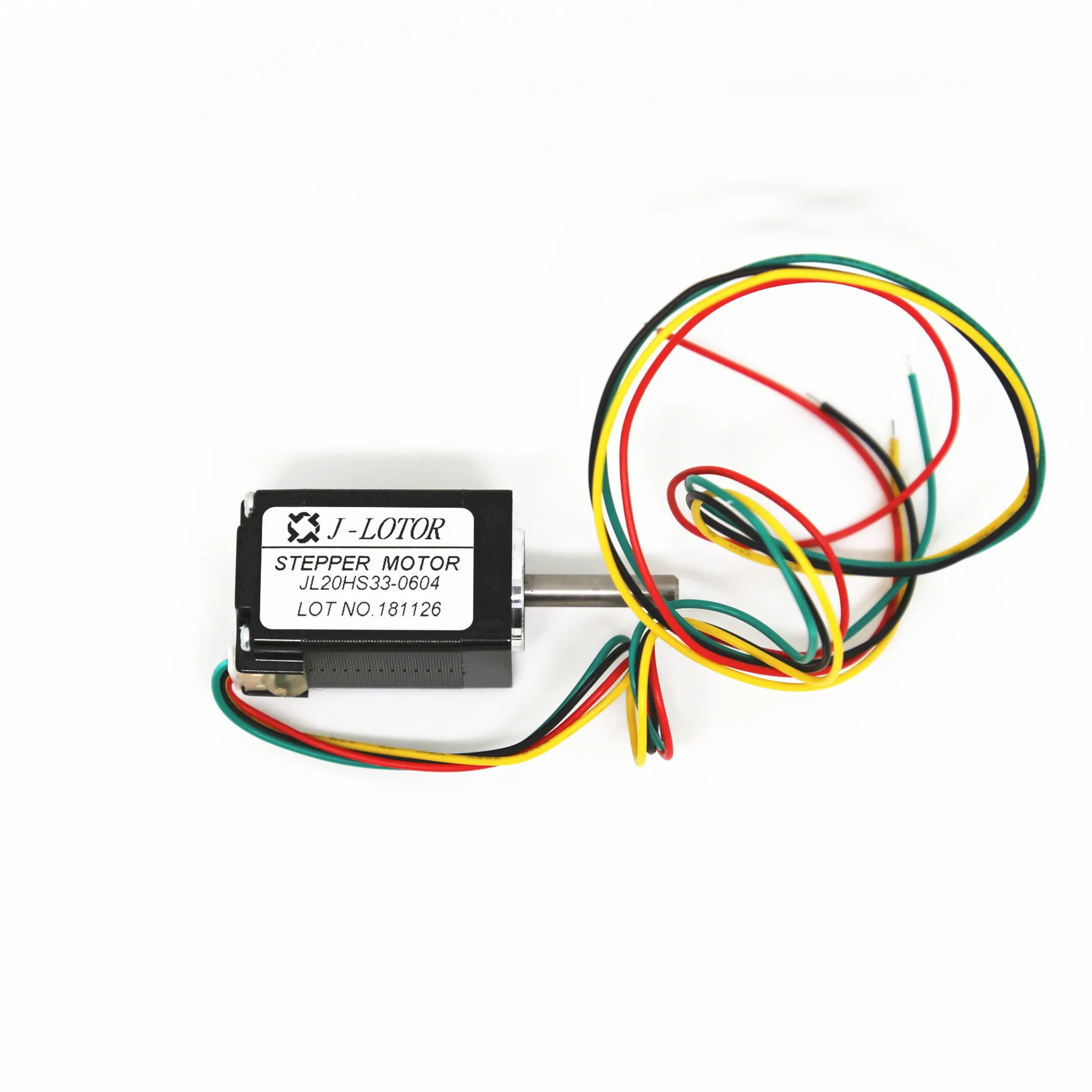 NEMA8 20BYG33 1 8 ° 3.9VDC 0.6Amp 20mN.m 2-фазный 4-Wries небольшой Hybrid шаг шаговый двигатель JL20STH33-0604A