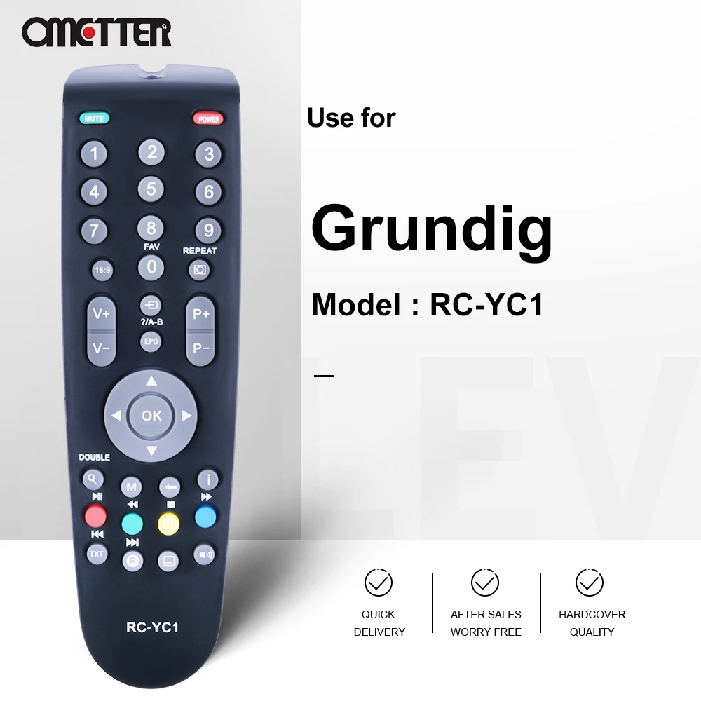 Mando a distancia para TV, para Grundig, RC-YC1, RC-GD1, RC-23, RC-Y1 -  AliExpress