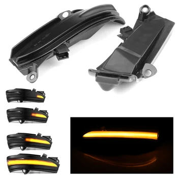 

2pcs Dynamic LED Turn Signal Lights Side Car Rear View Mirror Sequential Indicator Blinker Lamp For FORD MONDEO 2014-2019