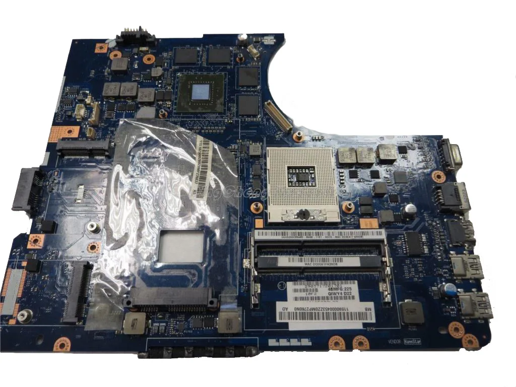 Материнская плата для ноутбука Lenovo y580 LA 8002P HM76 DDR3 GTX660 2 Гб видеокарта 100%
