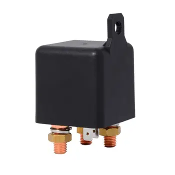 Relé de carga continua de 12V, 5 pines Amp, relé de arranque de encendido/apagado de alta potencia, Contactor de cargador separado para camiones, barcos y carros de Golf 1