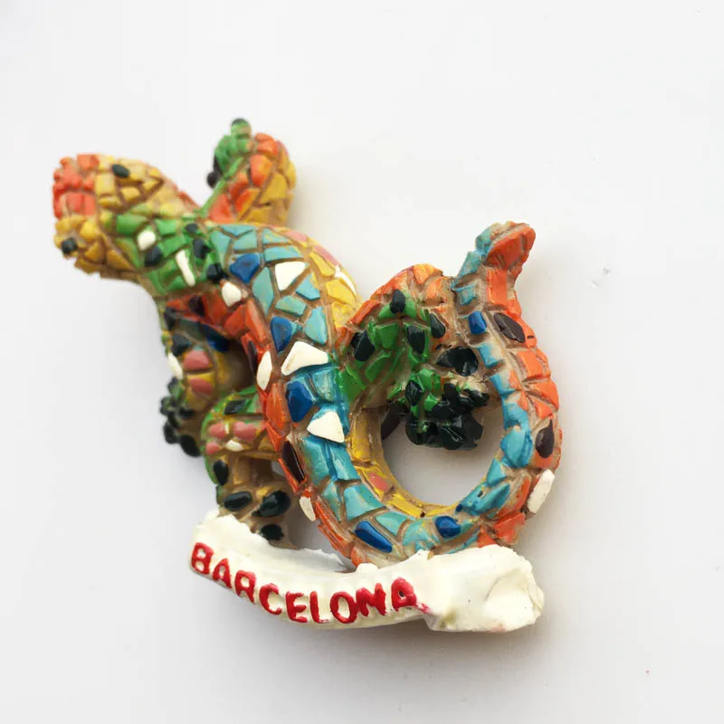 

Ящерица, креативный путешествие, памятная смола, окрашенные искусства и ремесла, магнитная паста на холодильник, коллекция декоративных по...