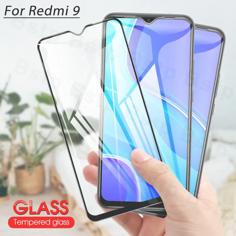 mobile protector For Redmi 6 Pro 7 8 9 10 Protection Glass For Xiaomi Redmi 6A 8A 9A 9T 9C 8T Tempered Screen Protector Redmi 7 Protective Film best screen guard for mobile