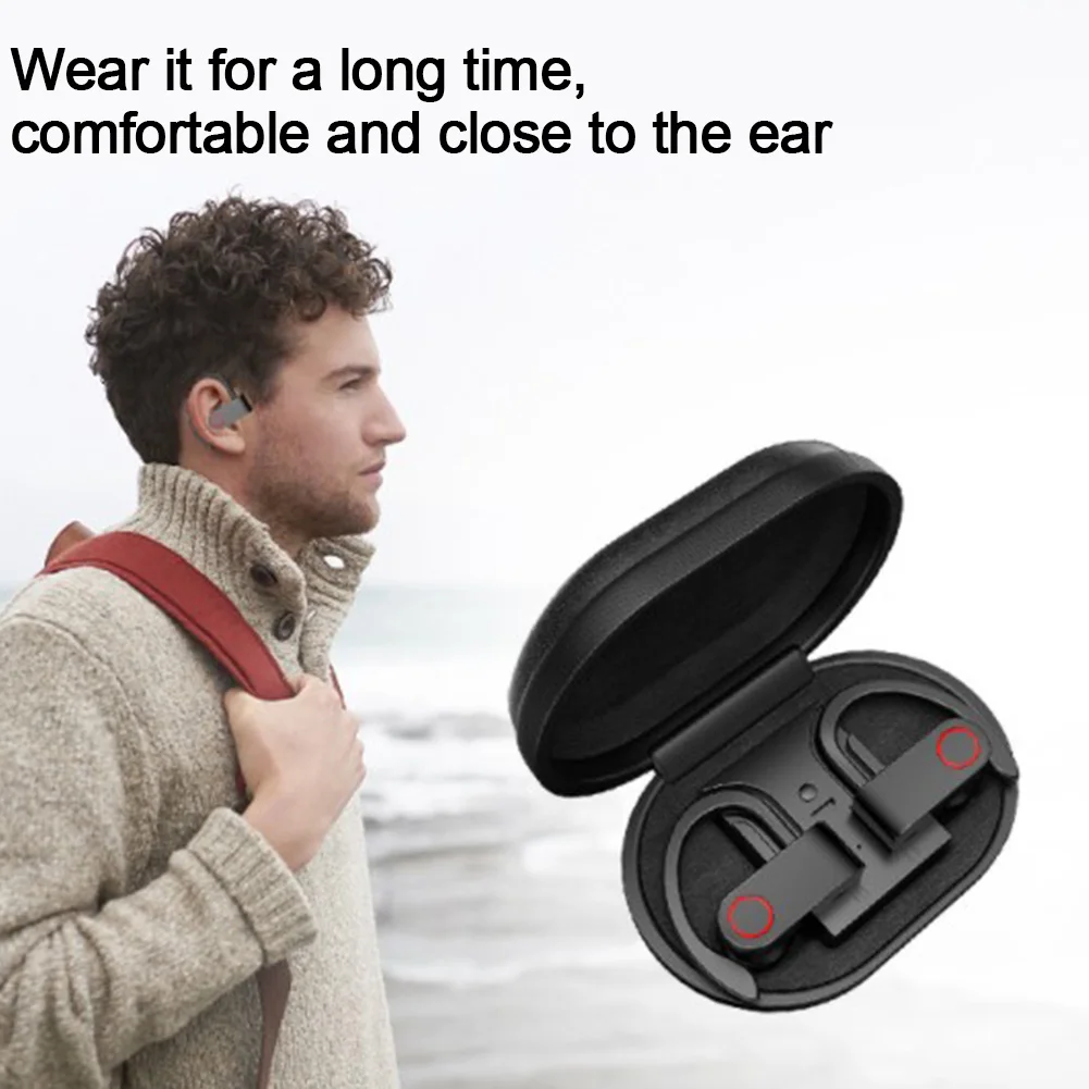 Hi-Fi, стерео, для бега, Bluetooth 5,0, громкая связь, с шумоподавлением, с микрофоном, зарядная коробка, беспроводные наушники, мини, наушники, для путешествий, дома