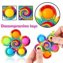 

Graffiti Fidget Toys Antistress Simple Dimple Toy Fidget Spinner Pressure Reliever Board Controller Educational Toy Anti Stress
